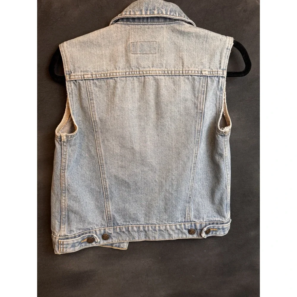 POLO JEANS CO. RALPH LAUREN Jean Vest Size Small‎ - Picture 5 of 8